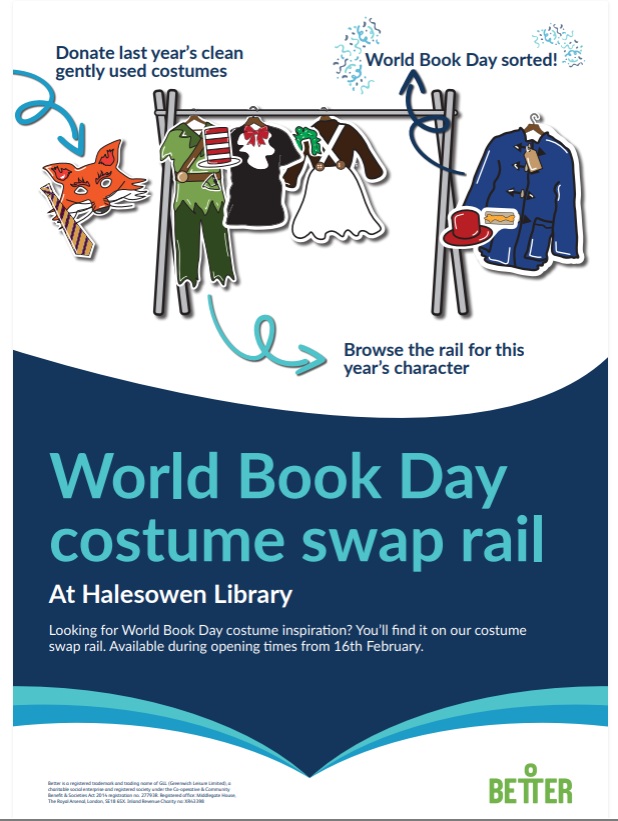 Halesowen Library - World Book Day Costume Swap